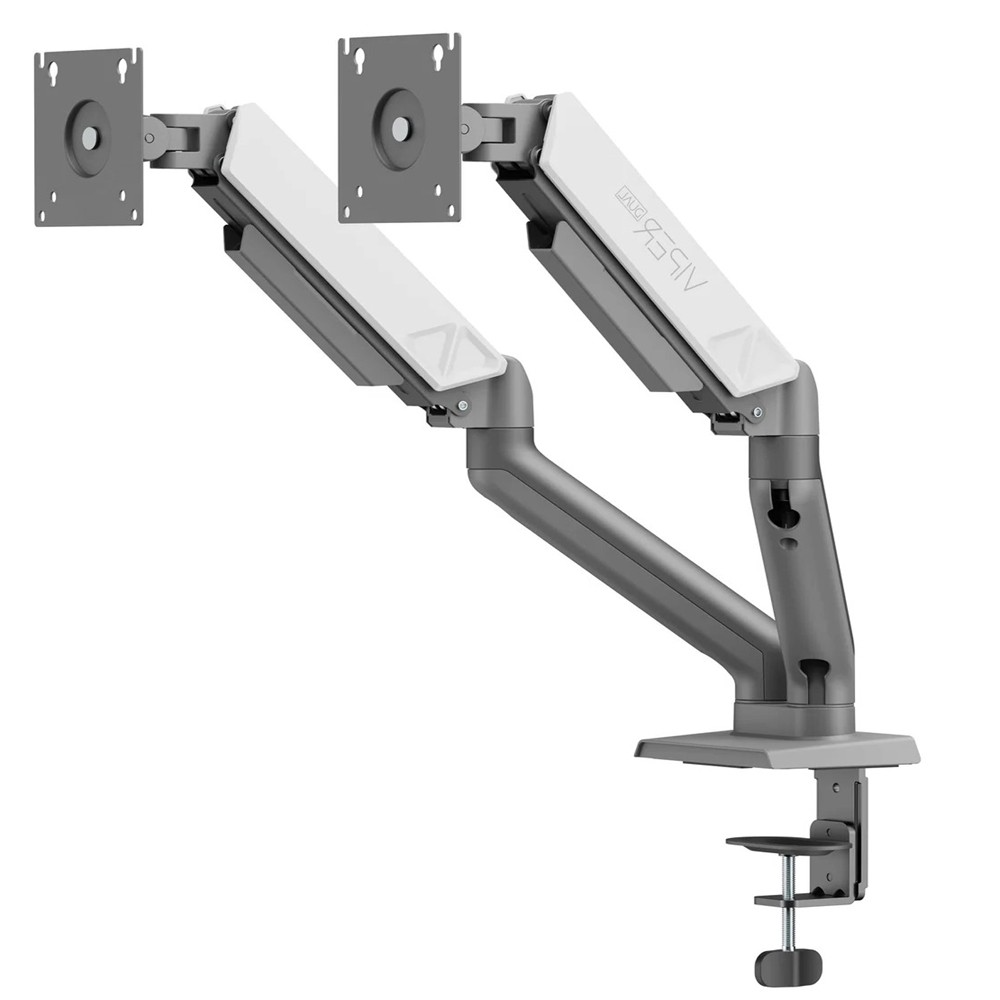 Sades Viper SA-MS01 Dual Monitor Mount Arm White Sades Viper SA-MS01 Dual Monitor Mount Arm White